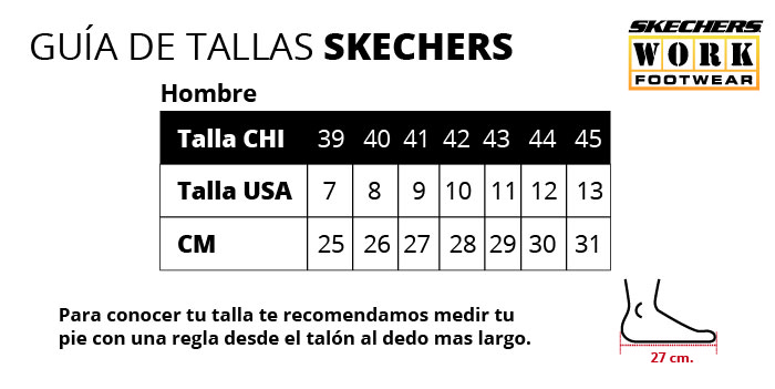 Grafico Año nuevo Disminución Tabla De Tallas Skechers Hombre Online - deportesinc.com 1688251370